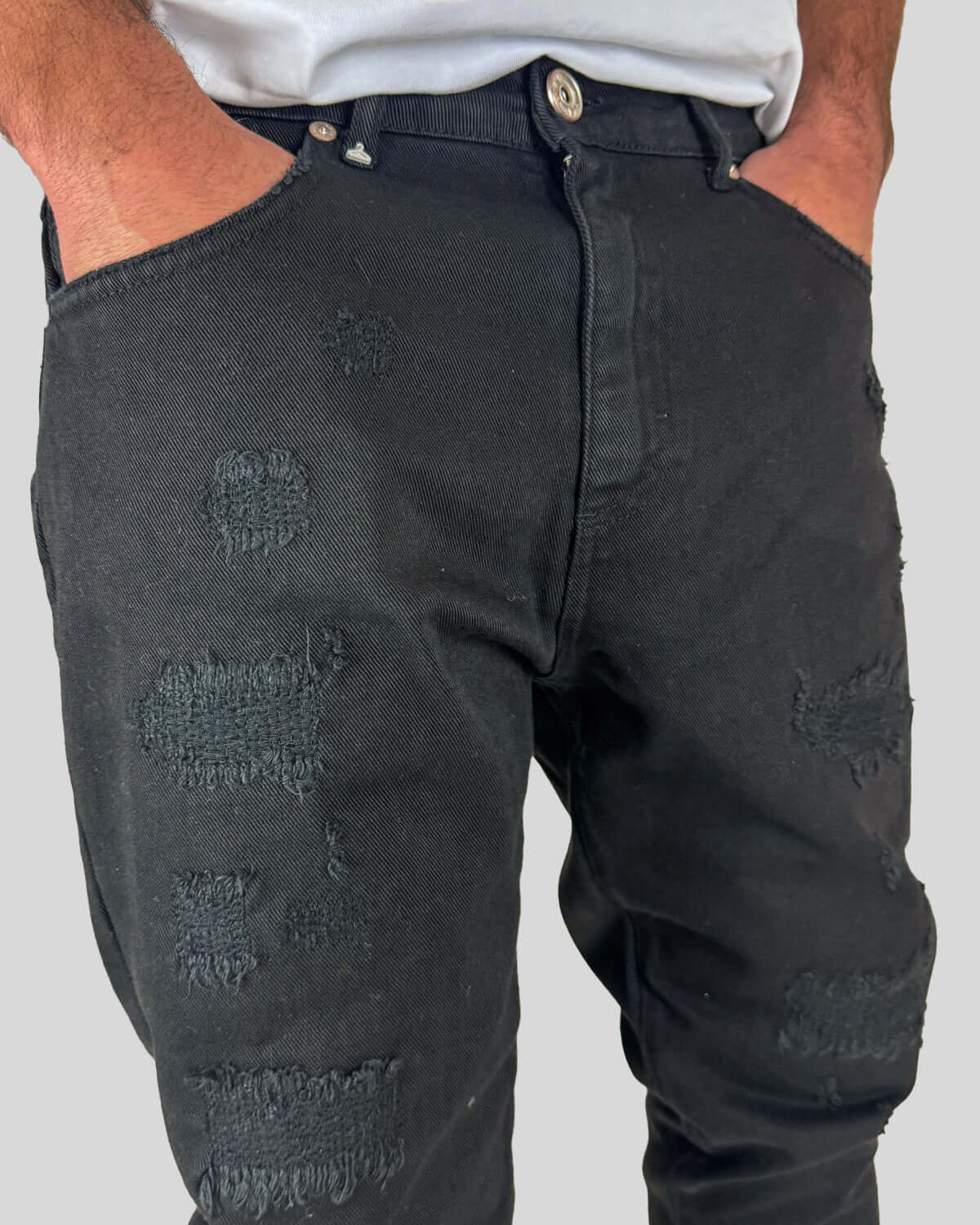 Jeans Carrot Fit Strappato Berna Art. BERNA M 243209