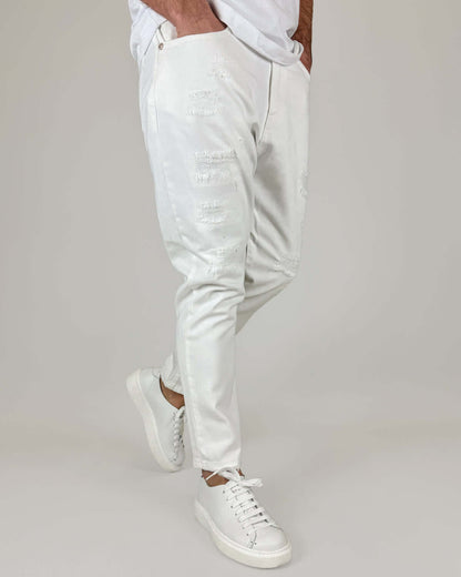 Jeans Carrot Fit Strappato Berna Art. BERNA M 243209