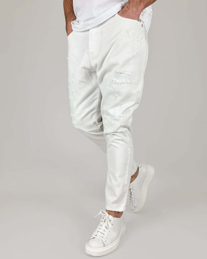 Jeans Carrot Fit Strappato Berna Art. BERNA M 243209