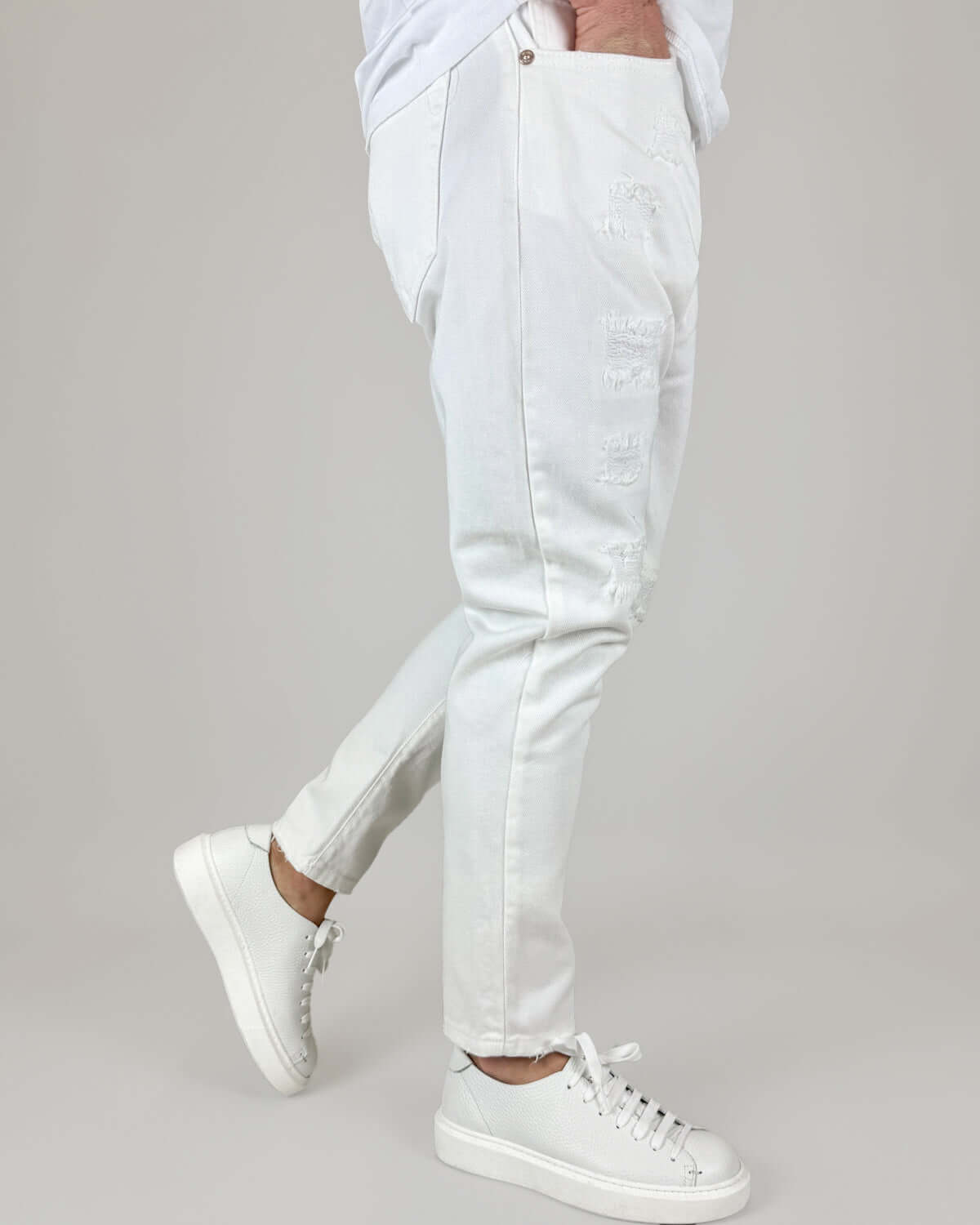 Jeans Carrot Fit Strappato Berna Art. BERNA M 243209
