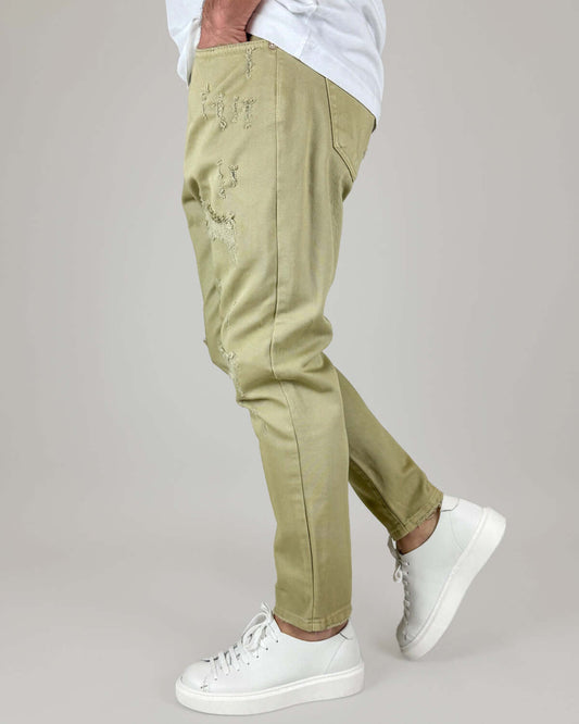 Jeans Carrot Fit Strappato Berna Art. BERNA M 243209