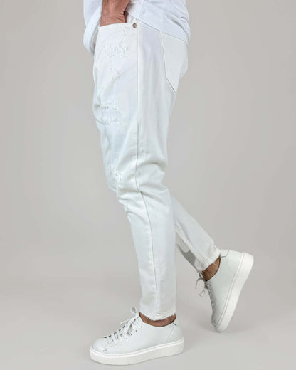 Jeans Carrot Fit Strappato Berna Art. BERNA M 243209