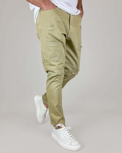 Jeans Carrot Fit Strappato Berna Art. BERNA M 243209