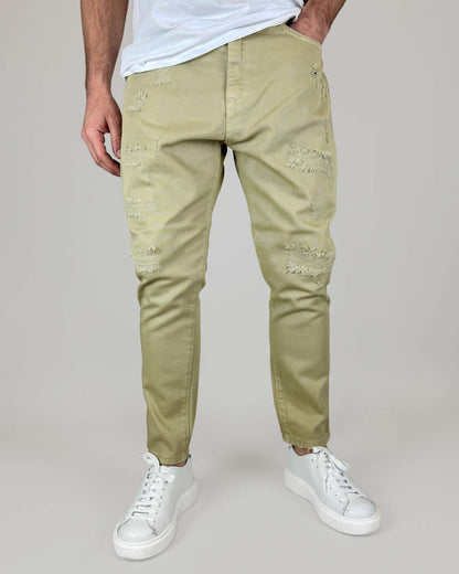 Jeans Carrot Fit Strappato Berna Art. BERNA M 243209
