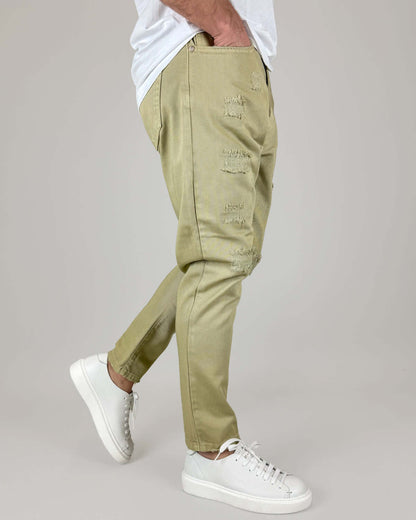 Jeans Carrot Fit Strappato Berna Art. BERNA M 243209
