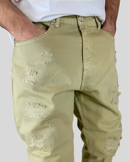 Jeans Carrot Fit Strappato Berna Art. BERNA M 243209