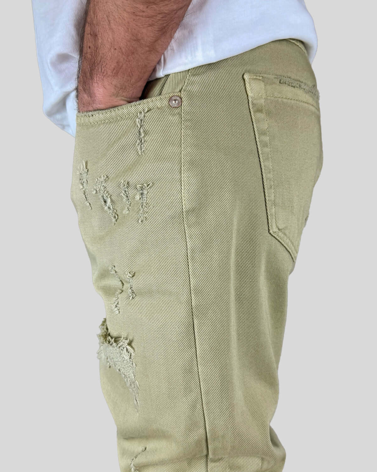 Jeans Carrot Fit Strappato Berna Art. BERNA M 243209