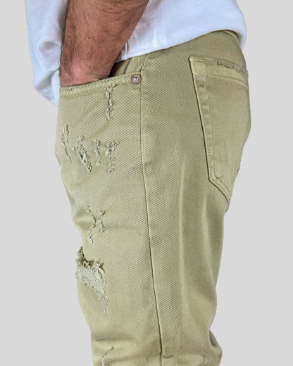 Jeans Carrot Fit Strappato Berna Art. BERNA M 243209