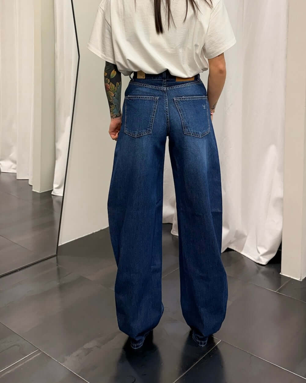 Jeans Antea Balloon Noir 'n' Bleu Donna Art. P196J154N203