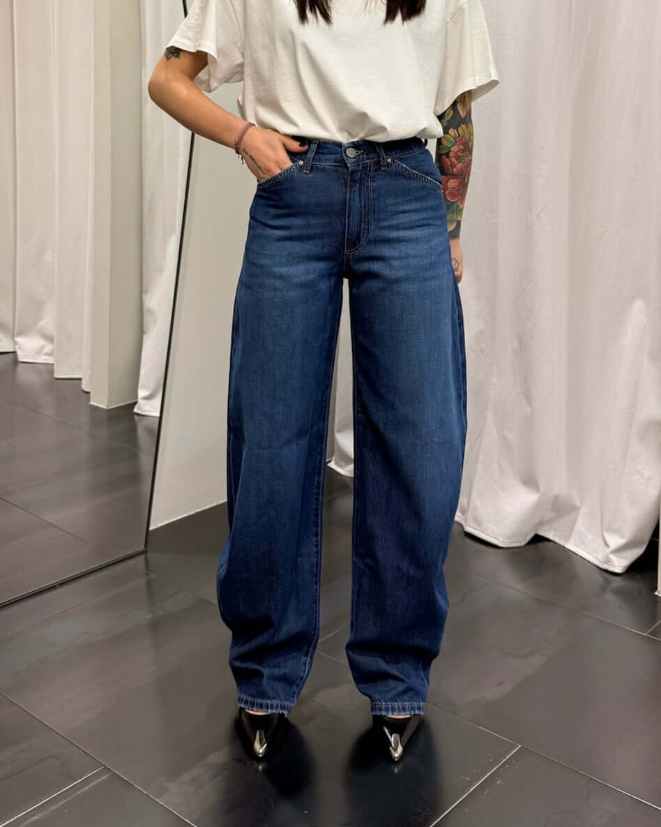 Jeans Antea Balloon Noir 'n' Bleu Donna Art. P196J154N203