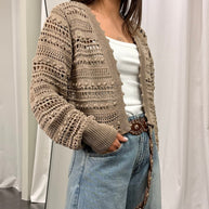 Cardigan Tricot Tensionein Donna Art. D90172