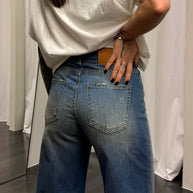 Jeans Arianne Pantapalazzo Noir 'n' Bleu Donna Art. P007J136N206