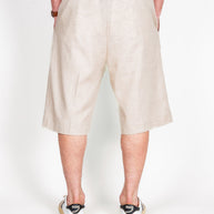 Bermuda con pince in misto lino I'm Brian Art. BE3705