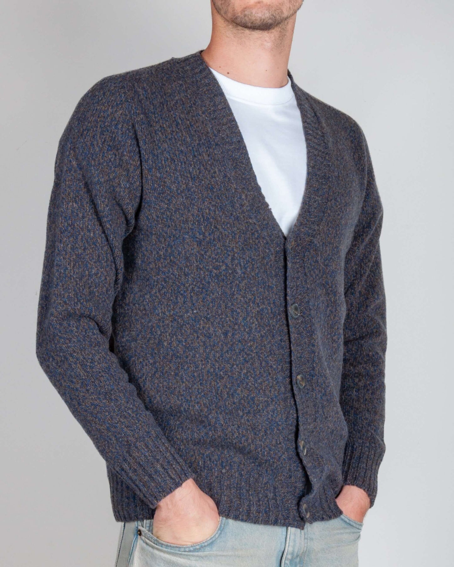 Cardigan Retois Fade Pura Lana Merinos Extrafine Art. 1.4502