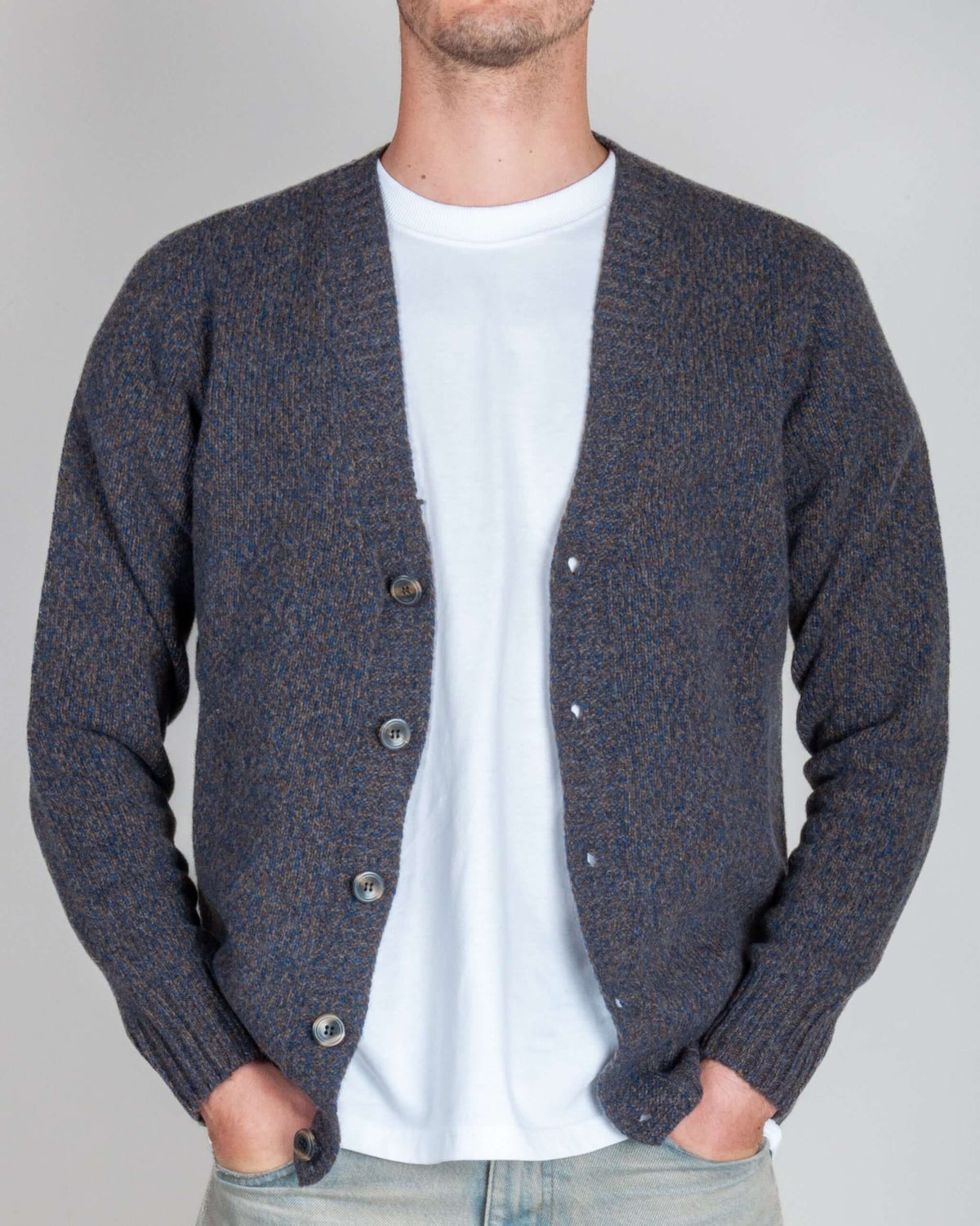 Cardigan Retois Fade Pura Lana Merinos Extrafine Art. 1.4502