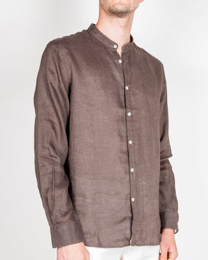 Camicia coreana in puro lino Philotinto Art. 26S19CA