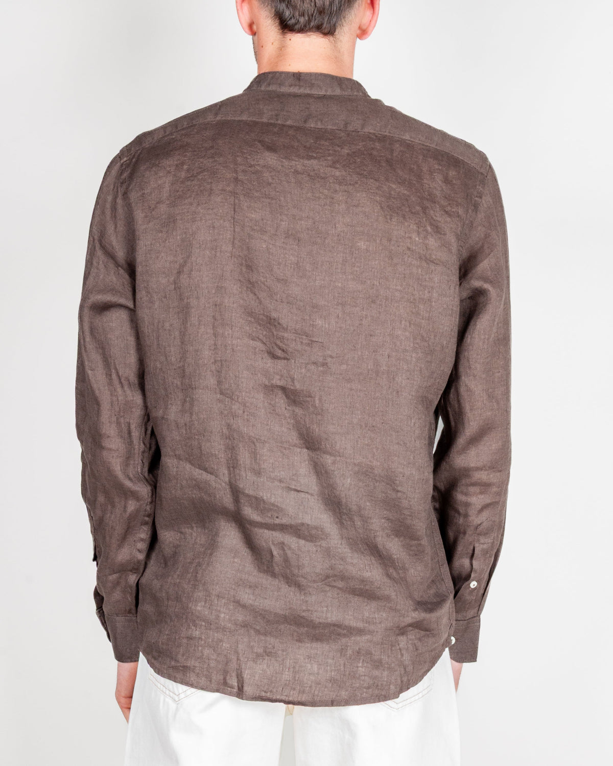Camicia coreana in puro lino Philotinto Art. 26S19CA
