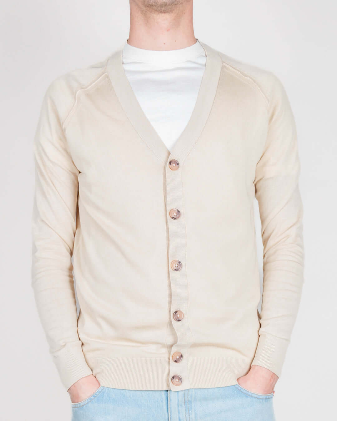 Cardigan Scollo a V manica Raglan Over D Art. OC1S2S6M08