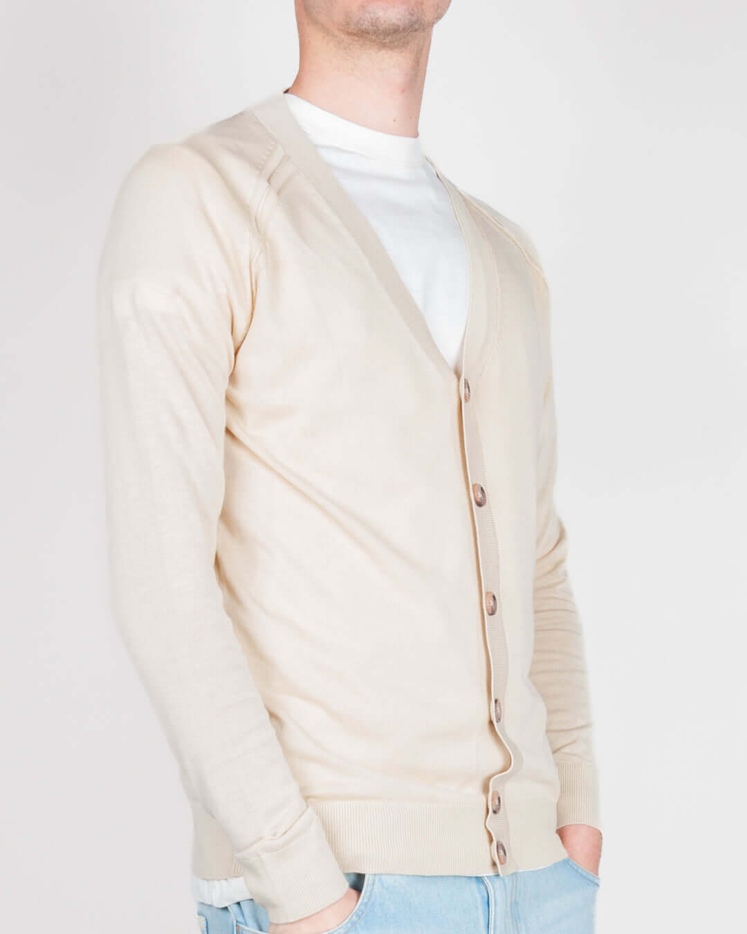 Cardigan Scollo a V manica Raglan Over D Art. OC1S2S6M08