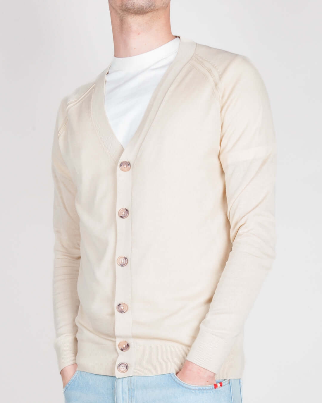 Cardigan Scollo a V manica Raglan Over D Art. OC1S2S6M08