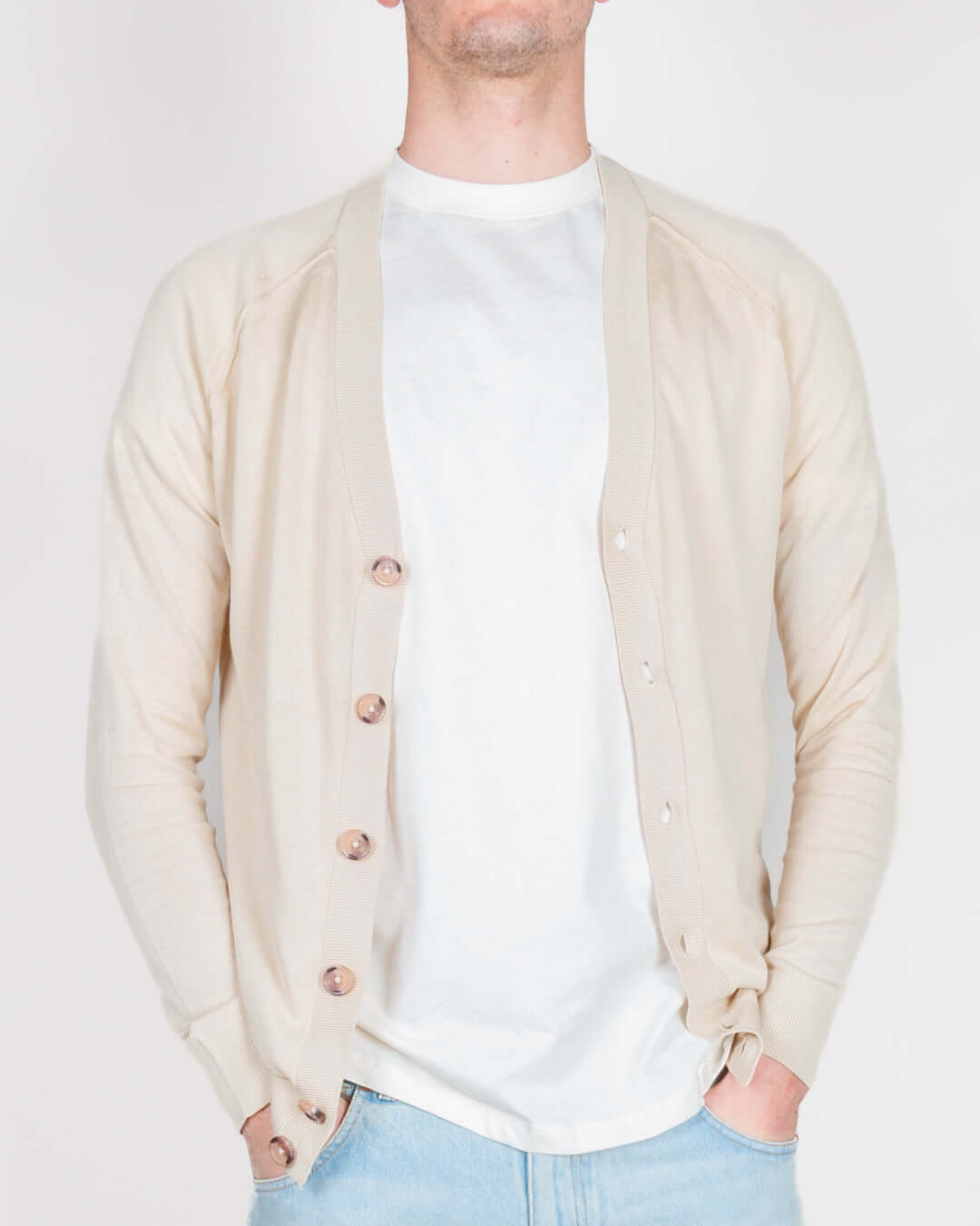 Cardigan Scollo a V manica Raglan Over D Art. OC1S2S6M08