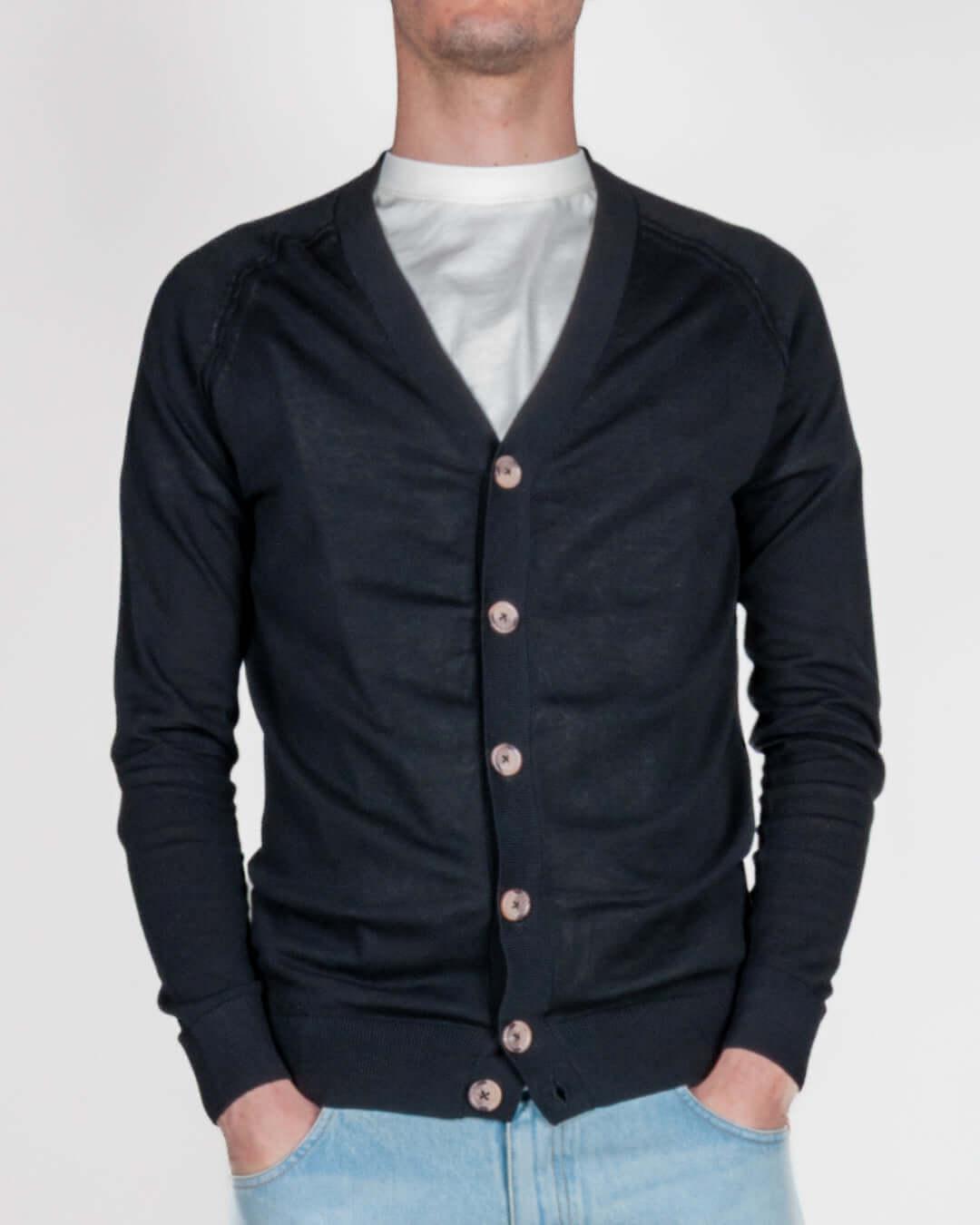 Cardigan Scollo a V manica Raglan Over D Art. OC1S2S6M08