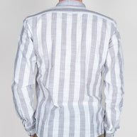 Camicia Misto lino collo coreana riga larga Over D Art. OC1S2S6C15