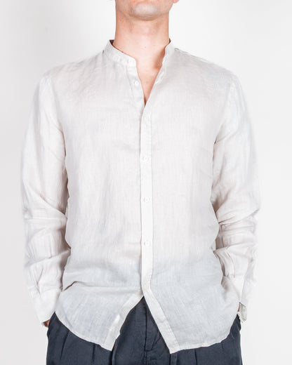 Camicia coreana in puro lino Philotinto Art. 26S19CA