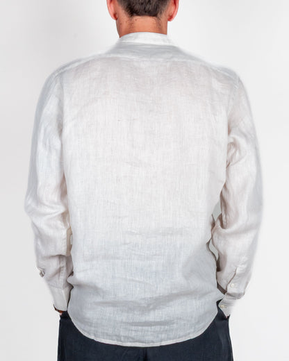 Camicia coreana in puro lino Philotinto Art. 26S19CA