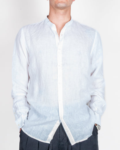 Camicia coreana in puro lino Philotinto Art. 26S19CA