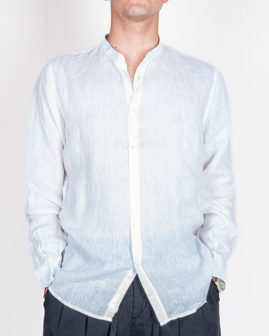 Camicia coreana in puro lino Philotinto Art. 26S19CA