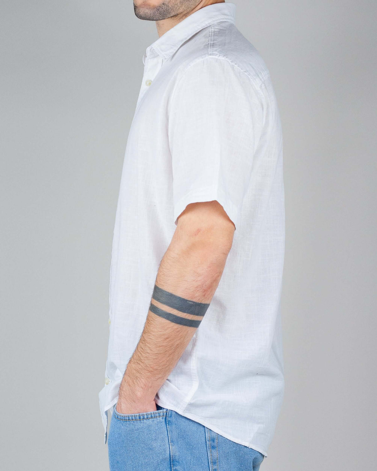 Camicia Lino Manica Corta Jack&Jones Art. 12269329