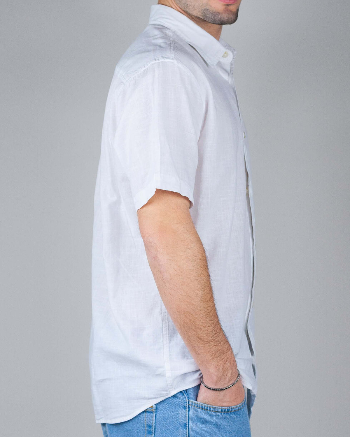 Camicia Lino Manica Corta Jack&Jones Art. 12269329