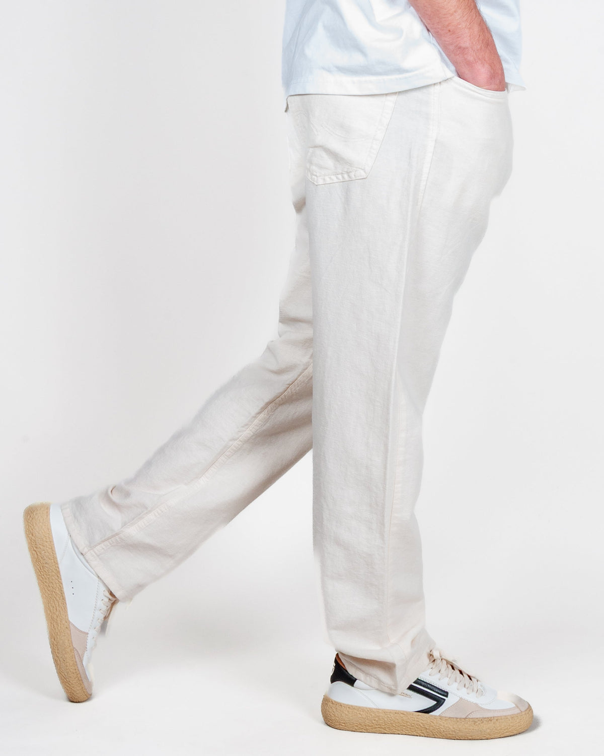 Jeans 5 Tasche in Lino loose fit Jack&Jones Chris Original Art. 12293296