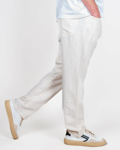 Jeans 5 Tasche in Lino loose fit Jack&Jones Chris Original Art. 12293296