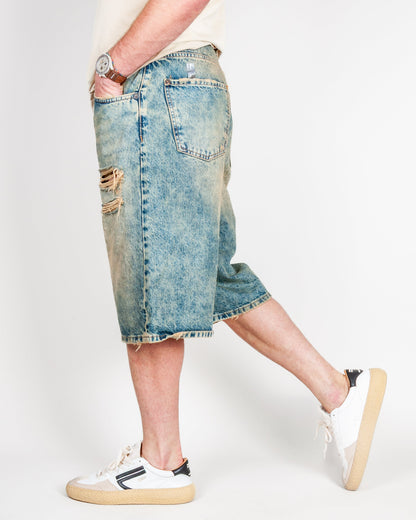 Bermuda Ampio in Denim I'm Brian Art. KLARKL1