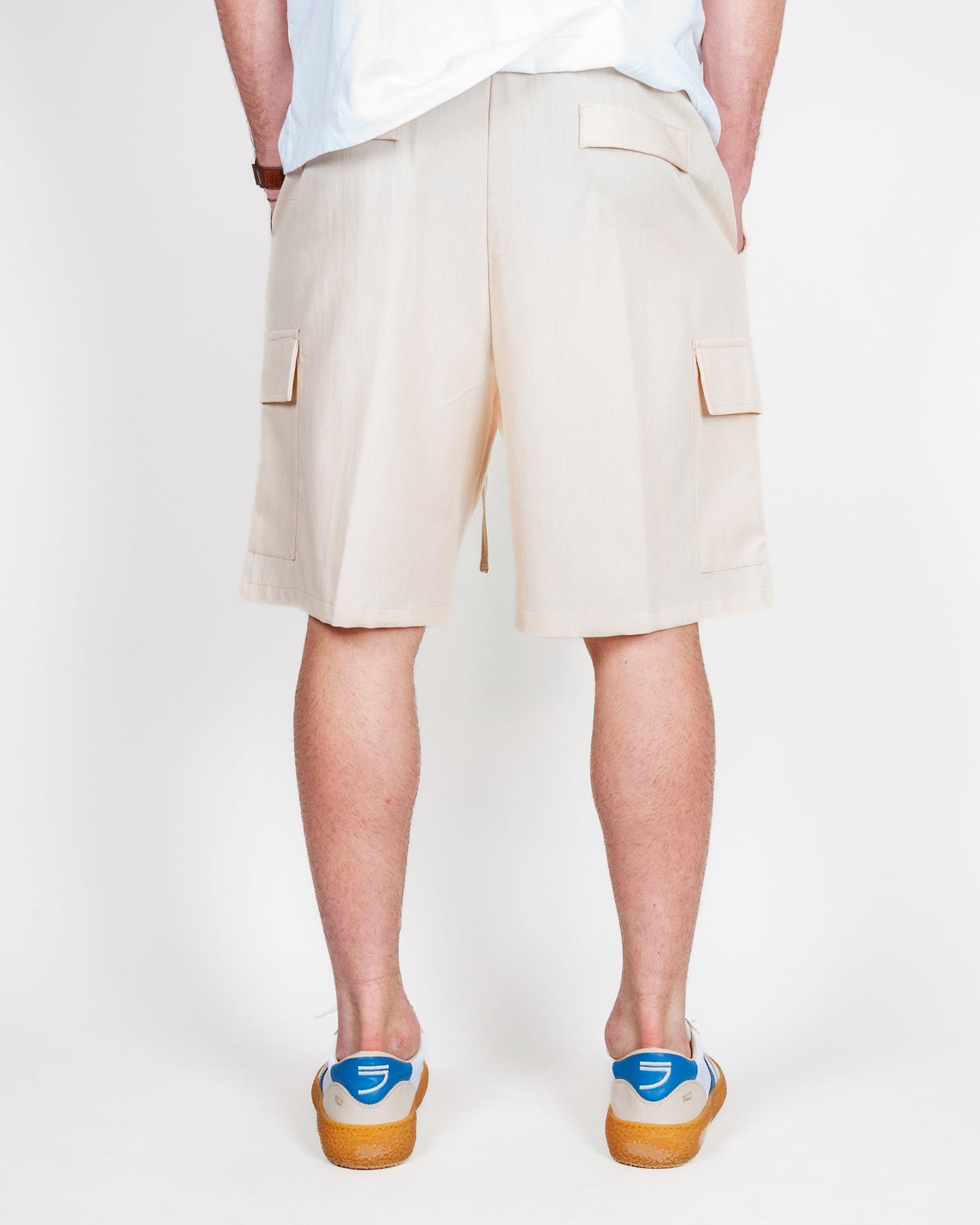 Bermuda con elastico in vita Over cargo in poliviscosa Uomo Imperial Art. D89793KSH6