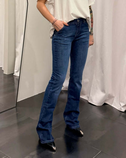 Jeans Nannie-Boot Noir 'n' Bleu Donna Art. P185J136N227