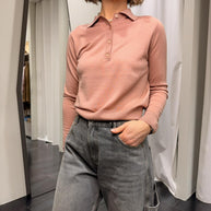 Polo in Maglia 100%Lana Merinos Tensionein Donna Art. MLN23