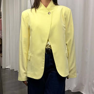 Giacca Bottone Collo Susy Mix Donna Art. 82534