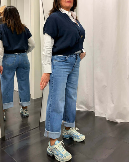 Jeans Palazzo Susy Mix Star Donna Art. ST81154BMCH