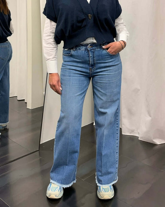 Jeans Palazzo Susy Mix Star Donna Art. ST81154BMCH